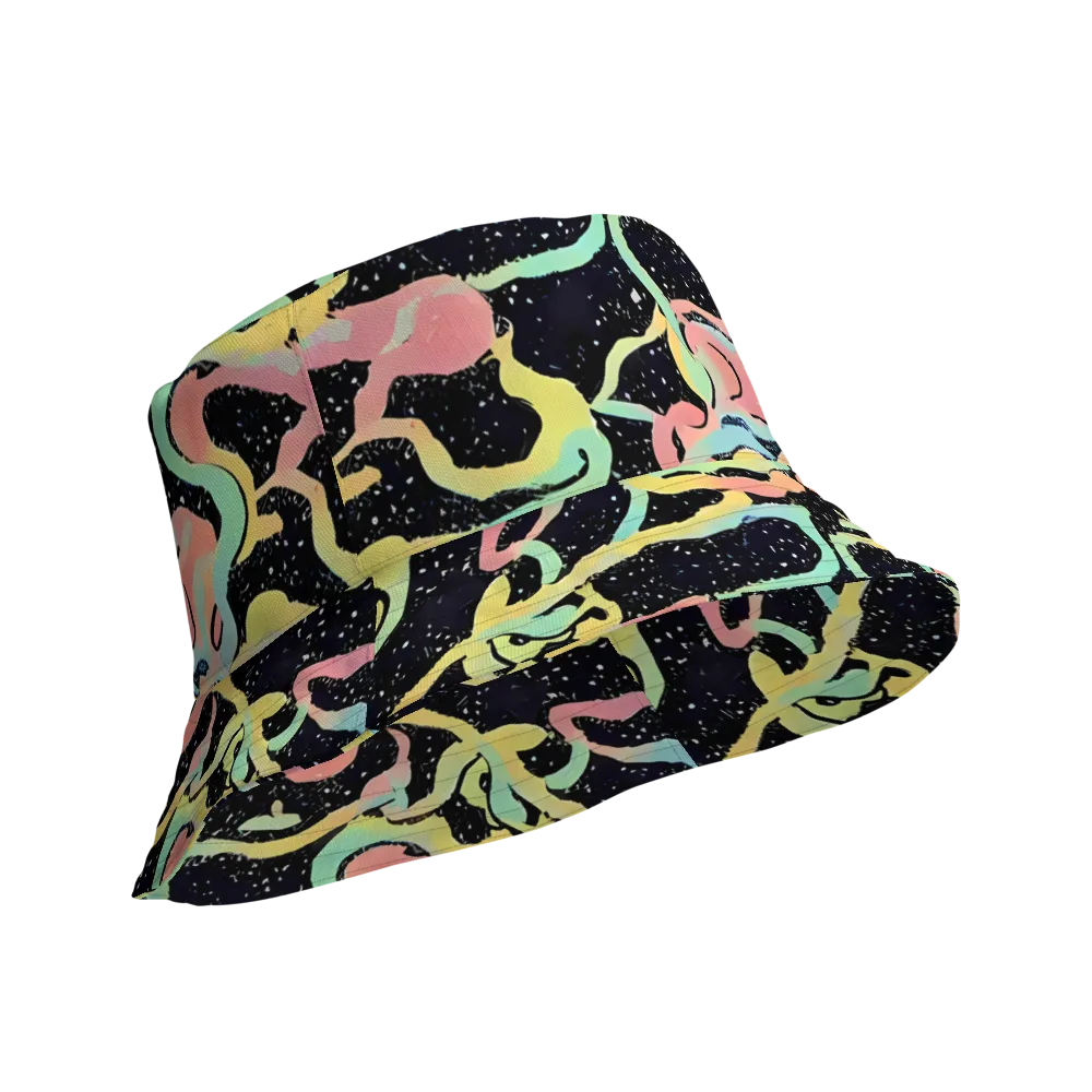 Mcguire Wavelength on Reversible Bucket Hat — Product details Outside