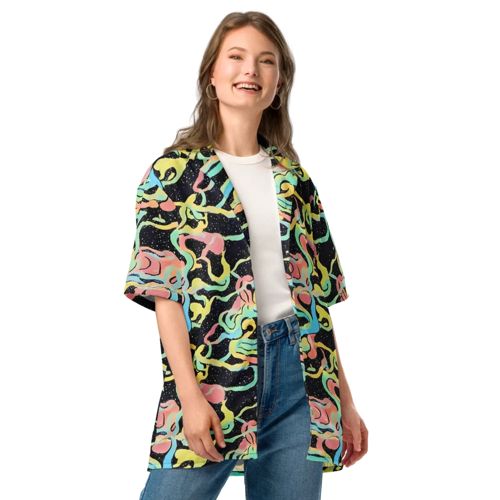 Mcguire Wavelength on Button Shirt — Front