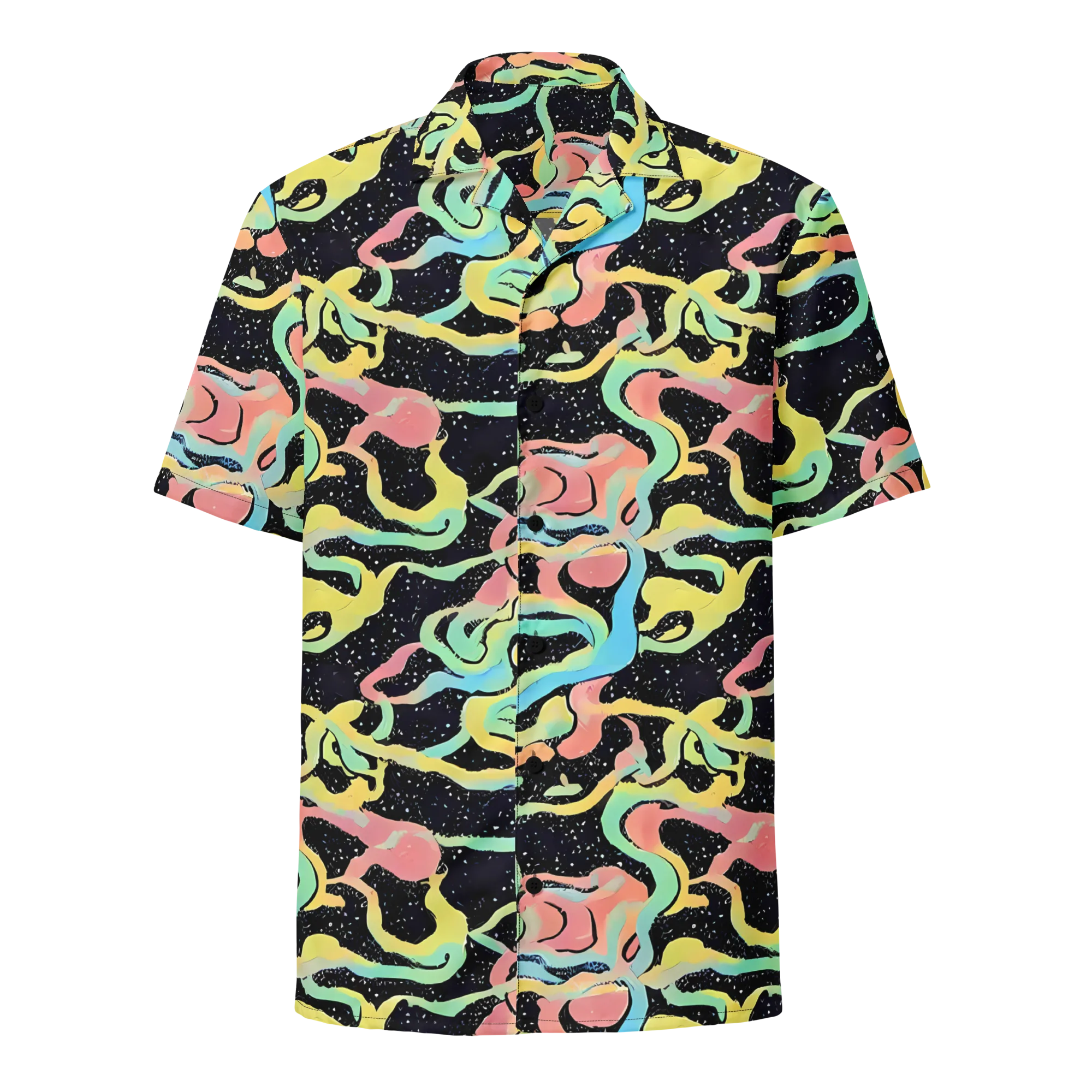 Mcguire Wavelength on Button Shirt — Front