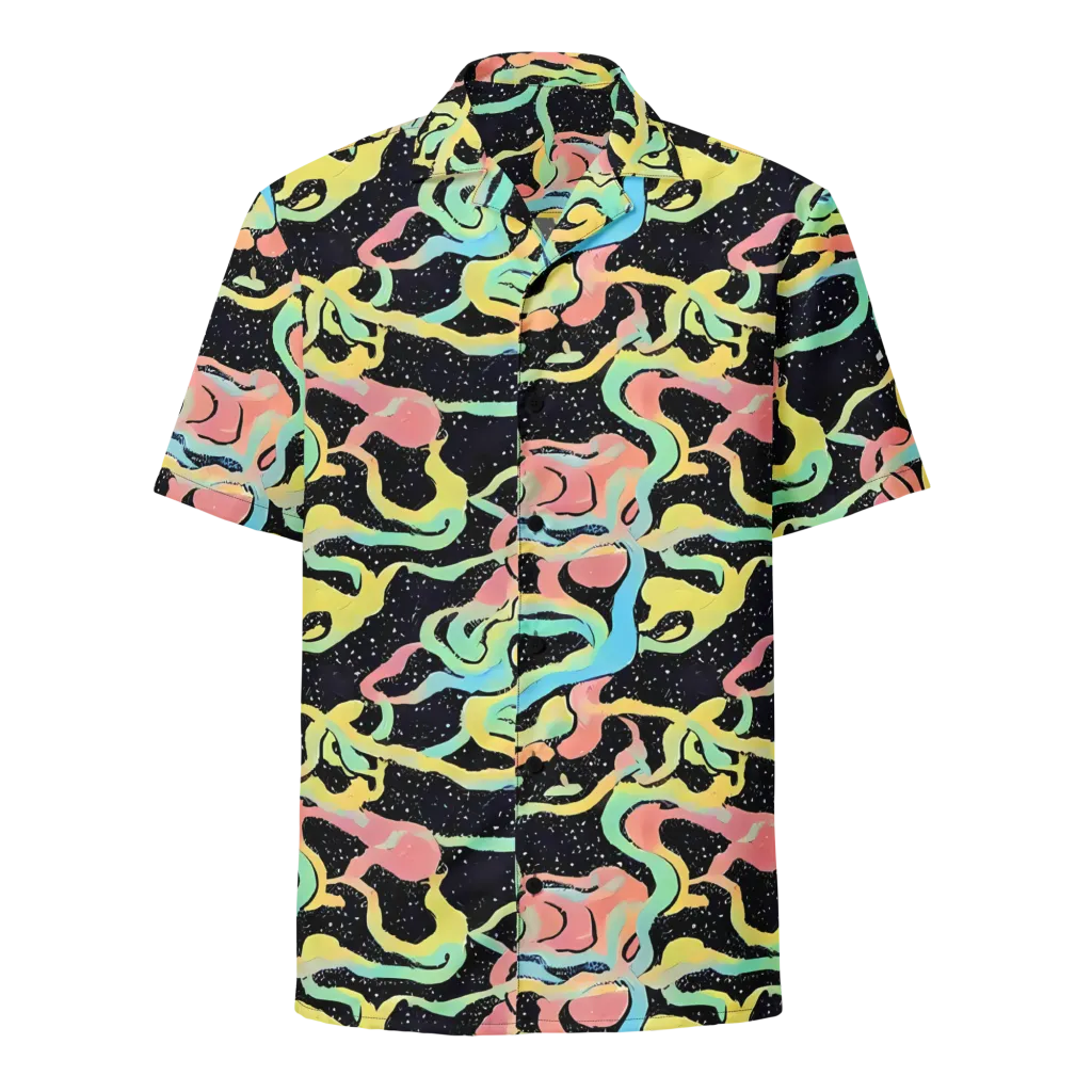 Mcguire Wavelength on Button Shirt — Front
