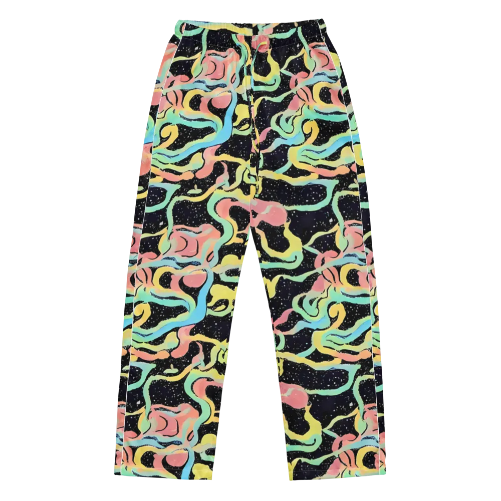 Mcguire Wavelength on Women's Pajama Pants — Front