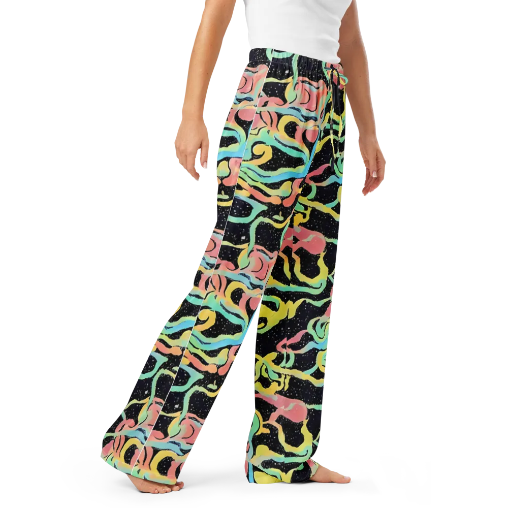 Mcguire Wavelength on Women's Pajama Pants — Right Front