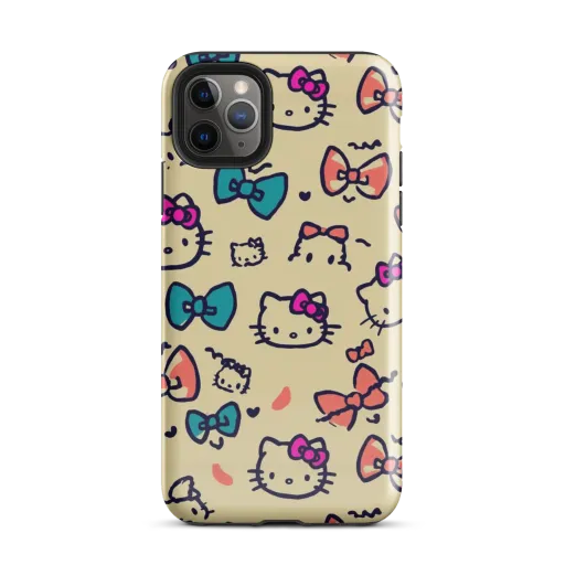 Bow Kitty Parade on a Tough Case for iPhone®