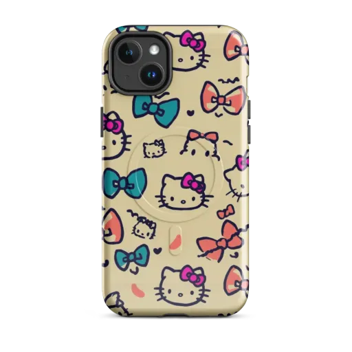 Bow Kitty Parade on a MagSafe Tough Case for iPhone®