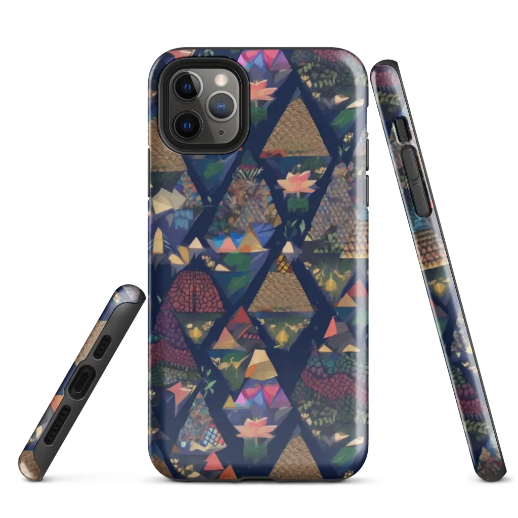 Triangle Garden on Tough Case for iPhone® — Front