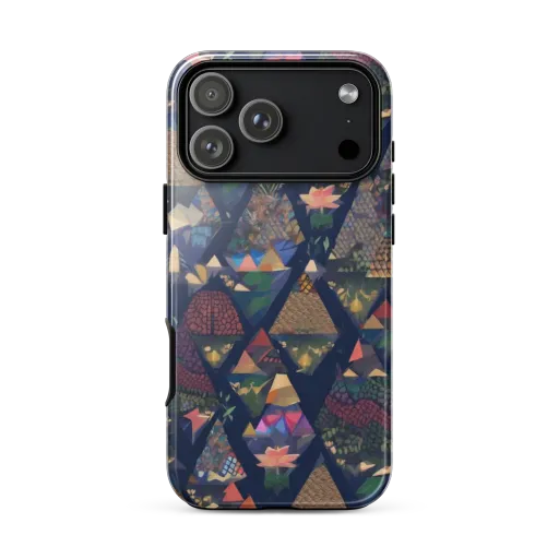 Triangle Garden on a Tough Case for iPhone®