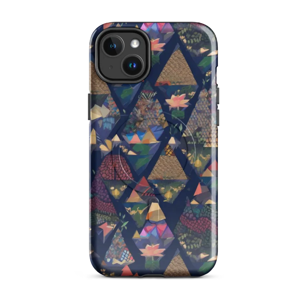 Triangle Garden on MagSafe Tough Case for iPhone® — Front