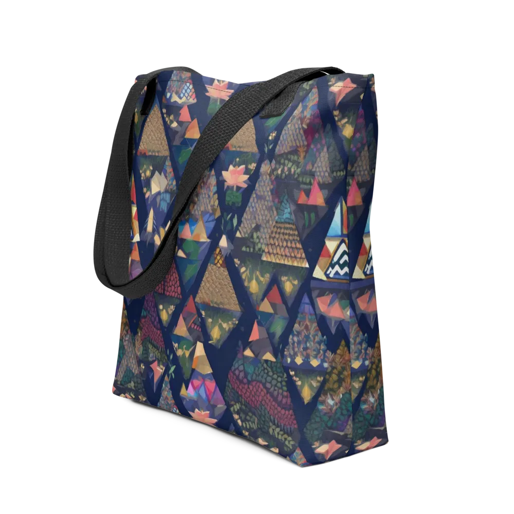 Triangle Garden on Tote Bag — Front