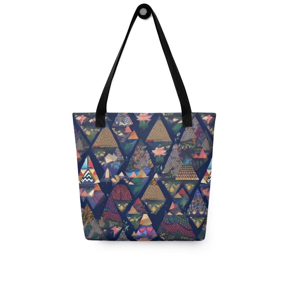 Triangle Garden on Tote Bag — Front