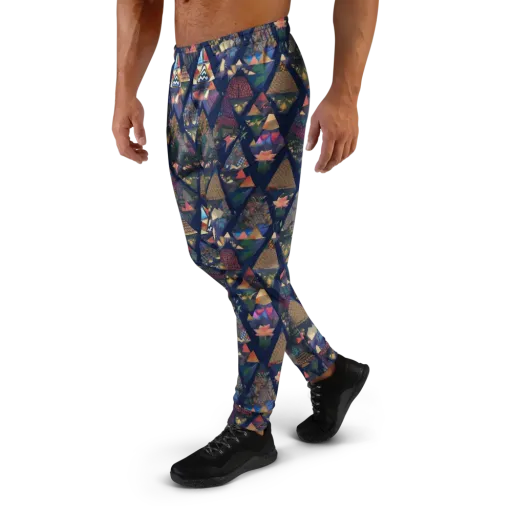 Triangle Garden on a Men's Joggers