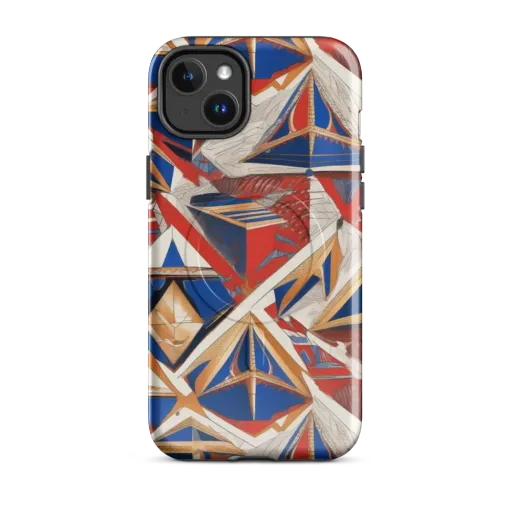 Regatta Geometry on a MagSafe Tough Case for iPhone®