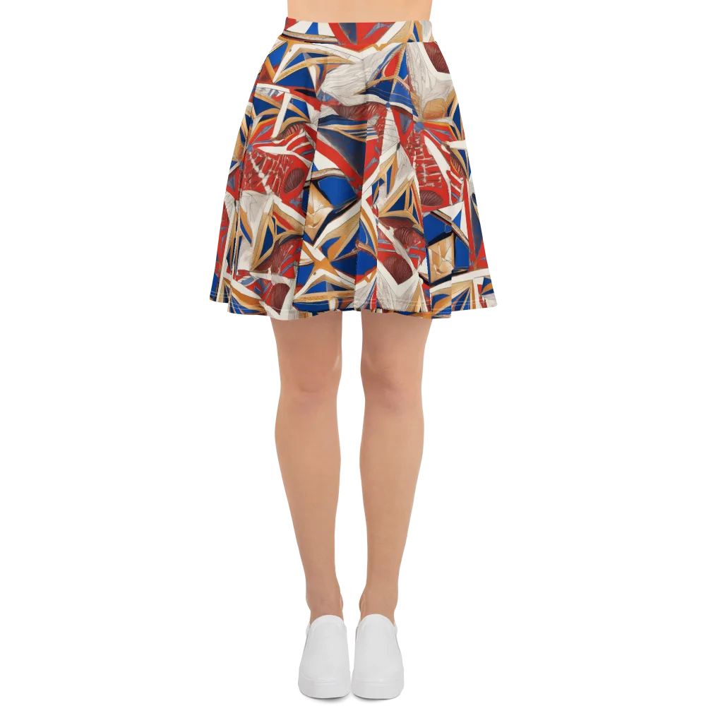 Regatta Geometry on Skater Skirt — Front