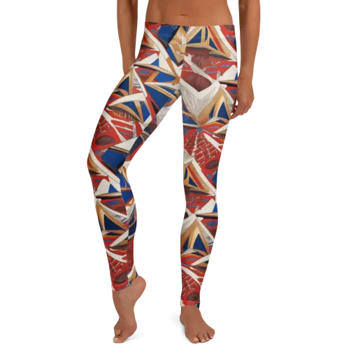 Regatta Geometry on a Leggings
