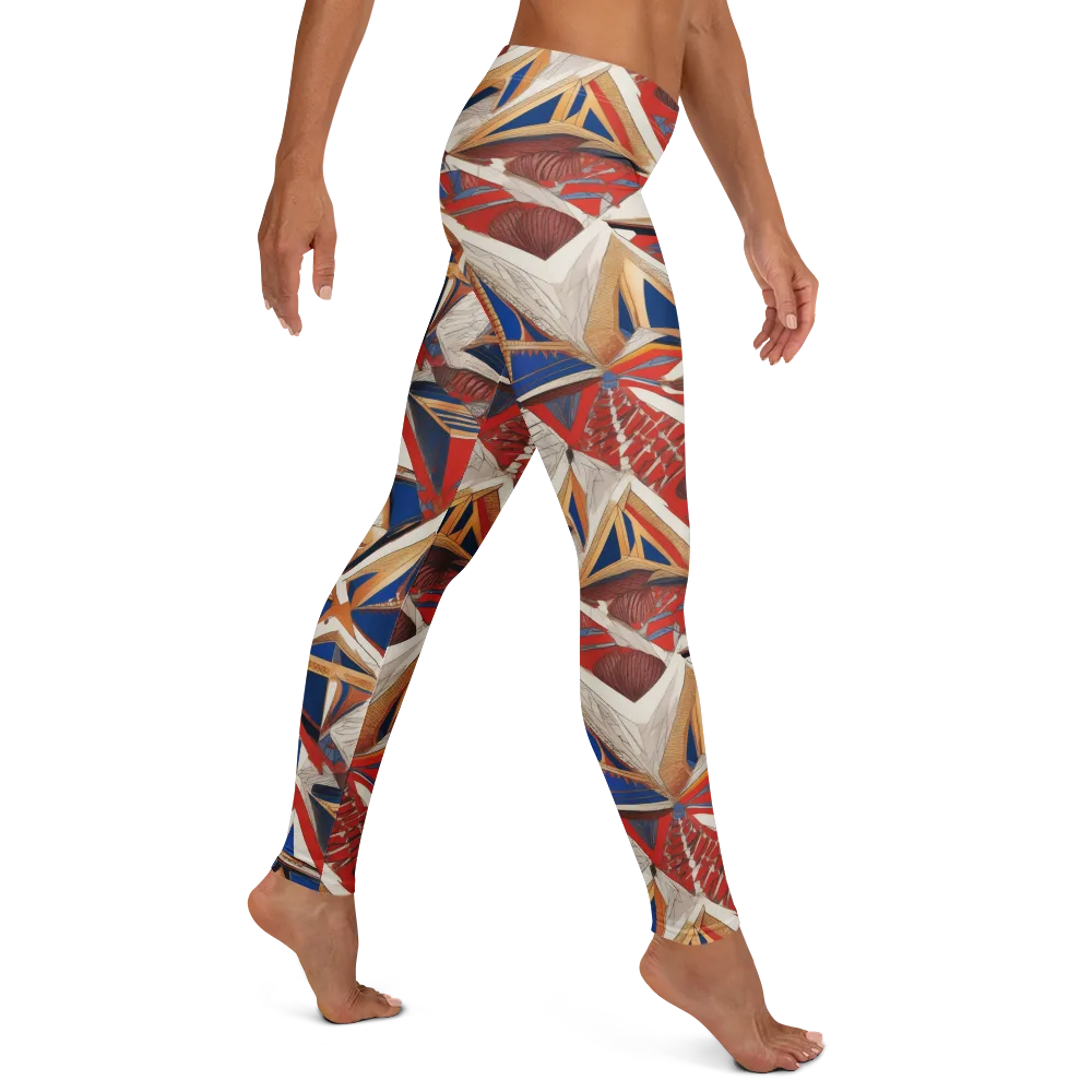 Regatta Geometry on Leggings — Right