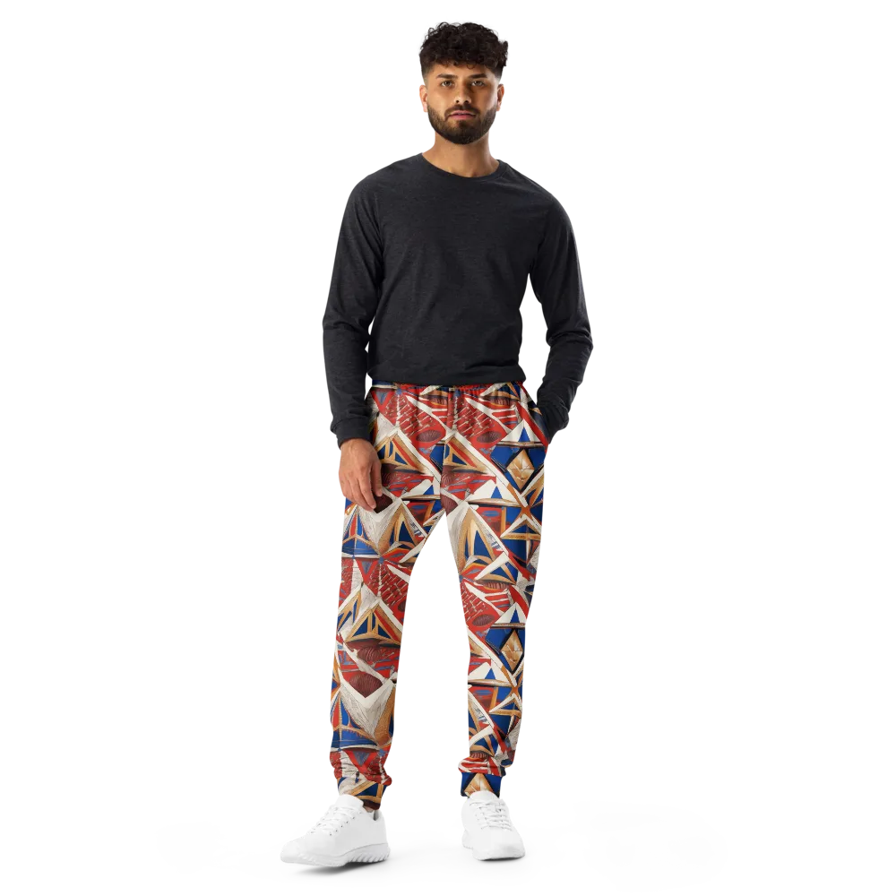 Regatta Geometry on Men's Joggers — Front