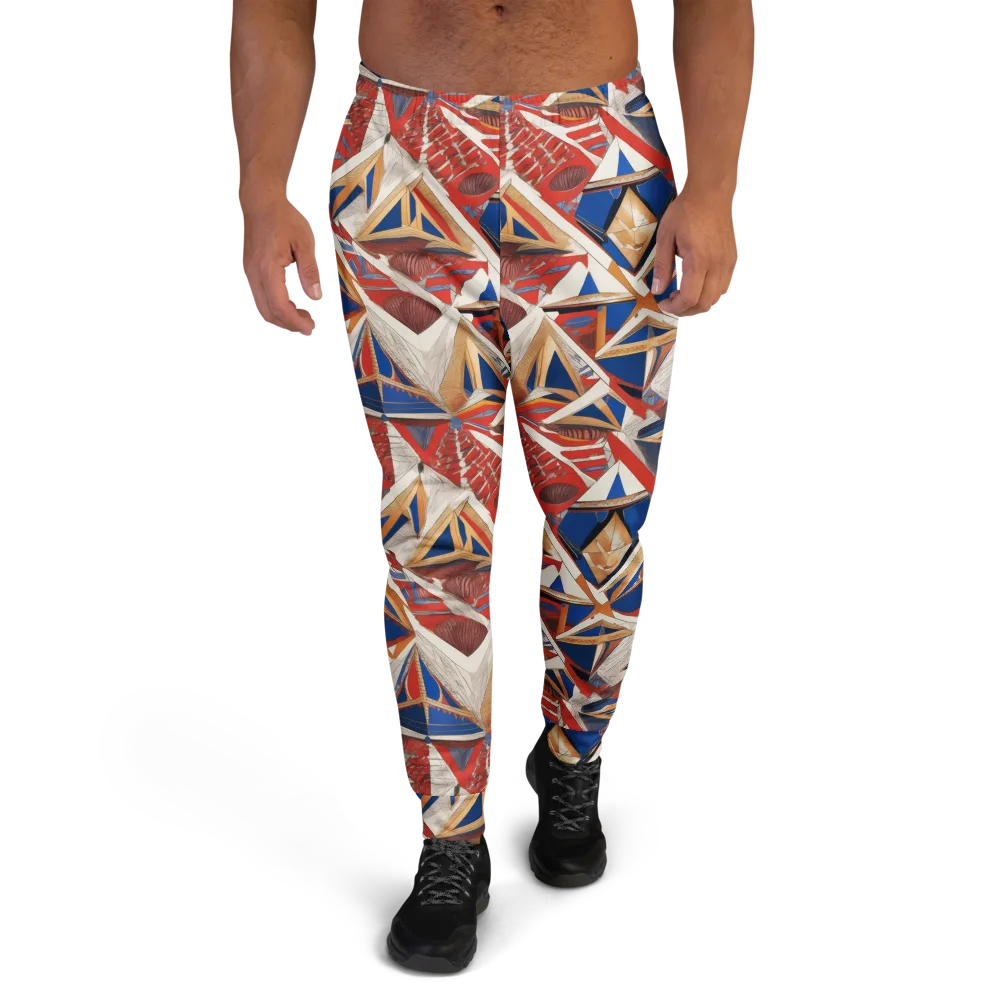 Regatta Geometry on Men's Joggers — Front