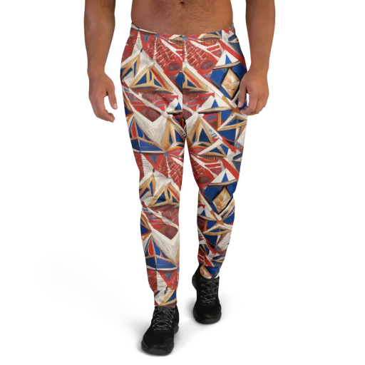 Regatta Geometry on a Men's Joggers