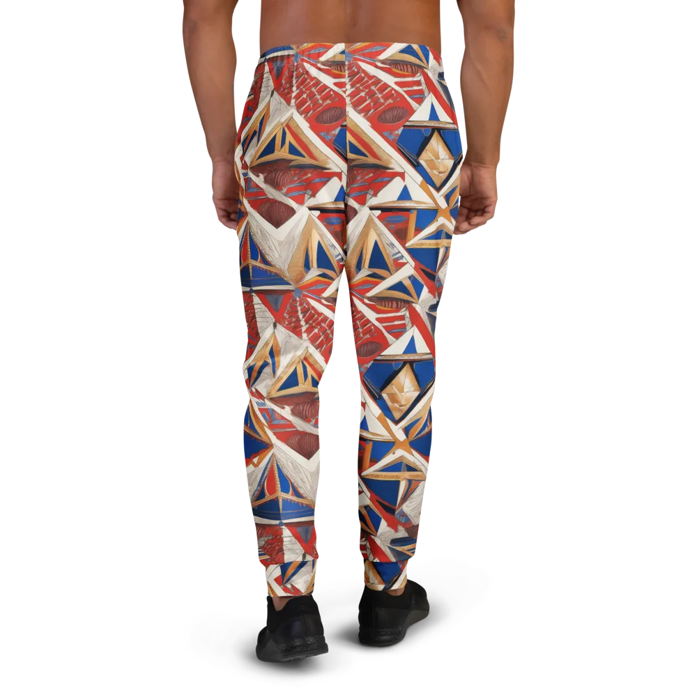 Regatta Geometry on Men's Joggers — Back