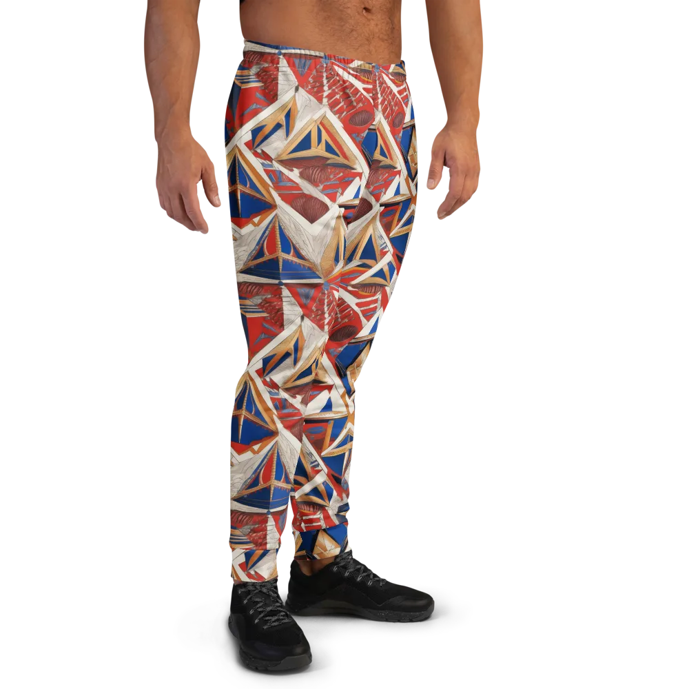 Regatta Geometry on Men's Joggers — Right