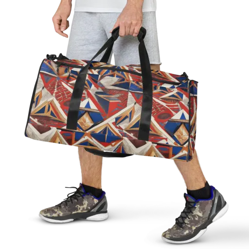 Regatta Geometry on a Duffle Bag