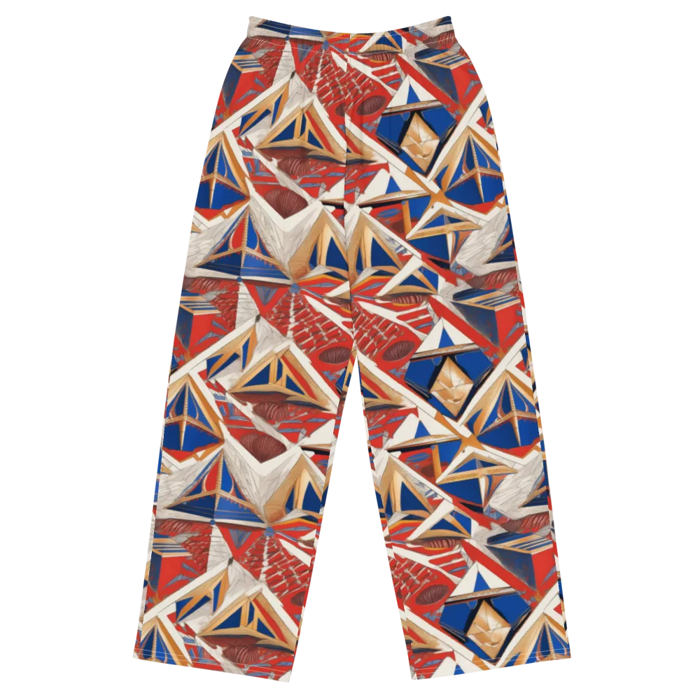 Regatta Geometry on Wide-Leg Pants — Front