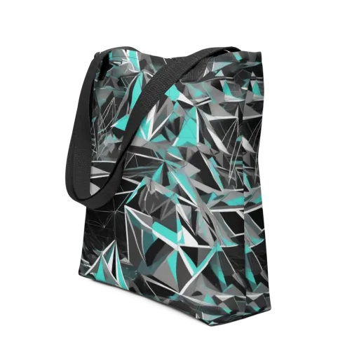 Carbon Crystal on a Tote Bag