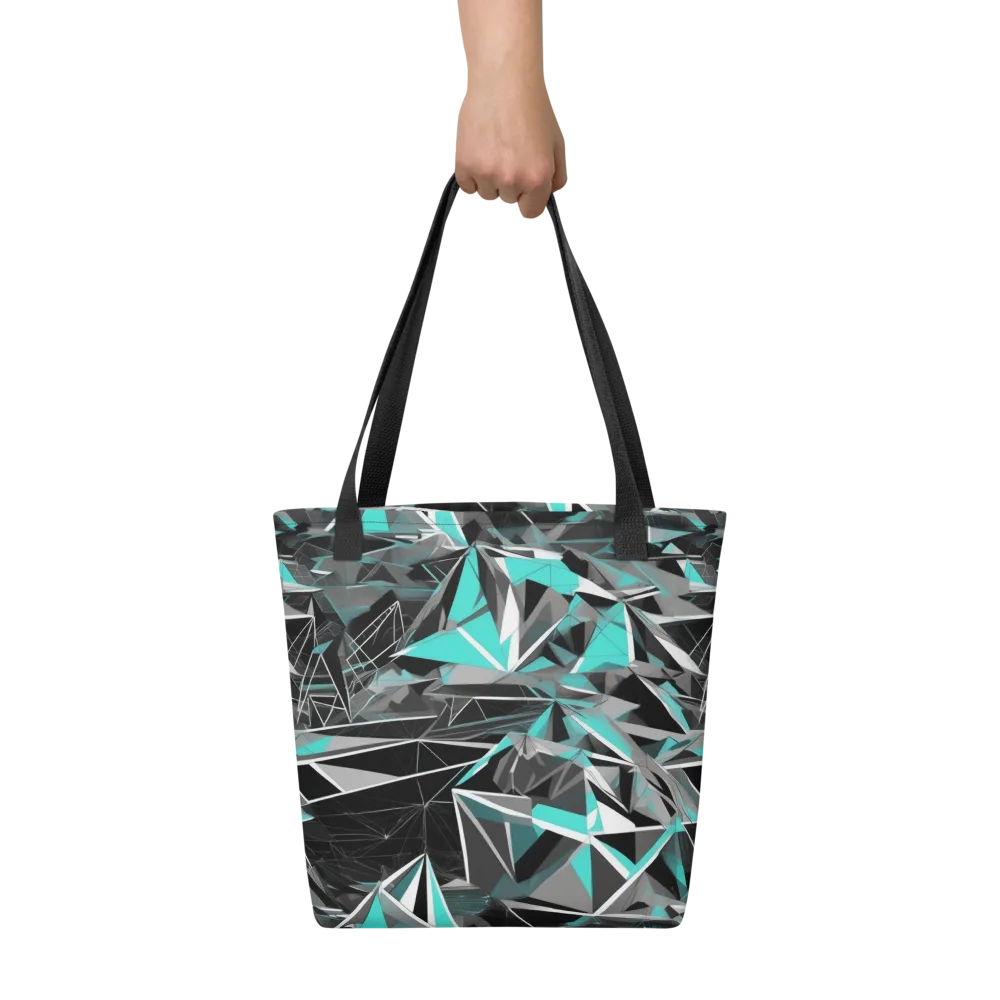 Carbon Crystal on Tote Bag — Front