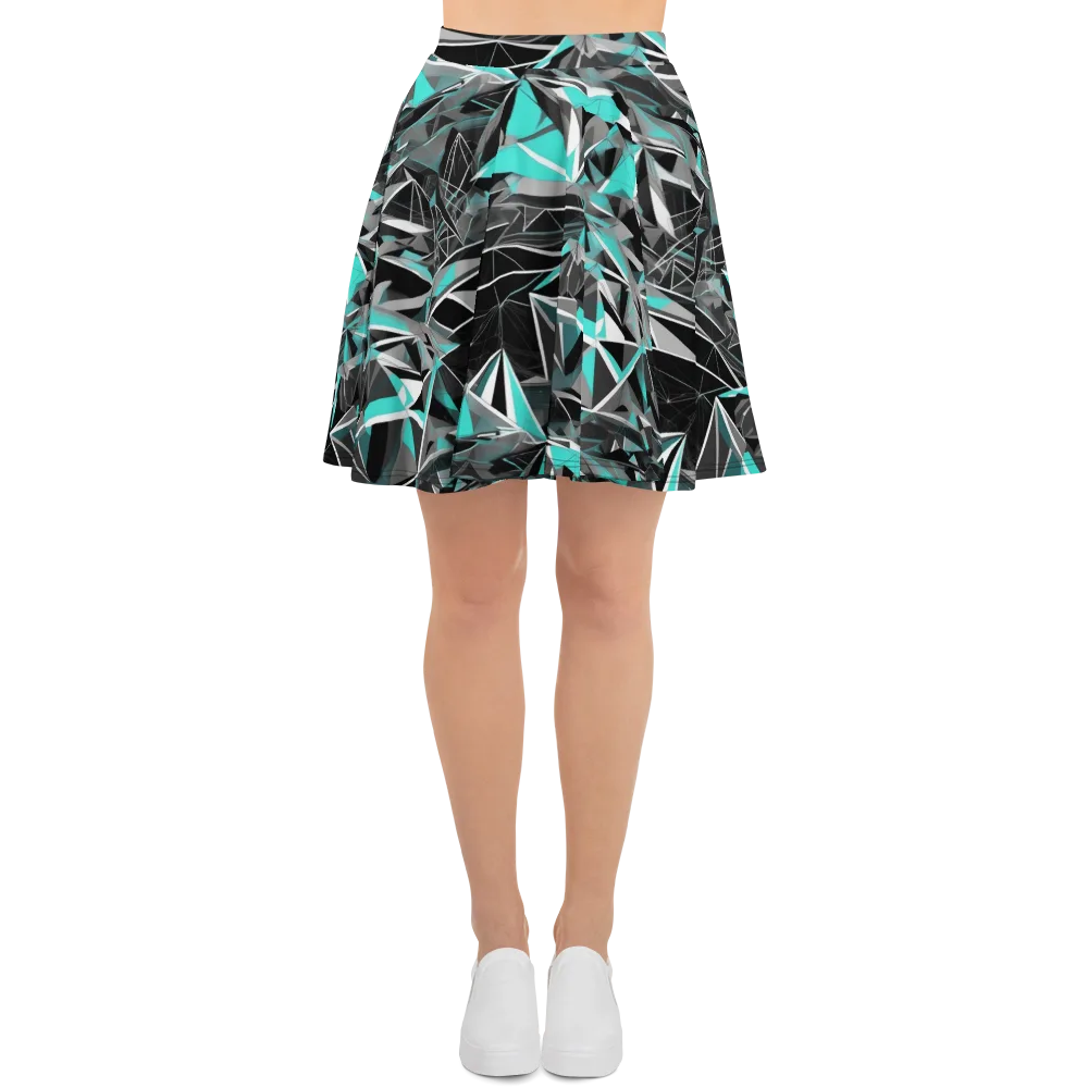 Carbon Crystal on Skater Skirt — Front