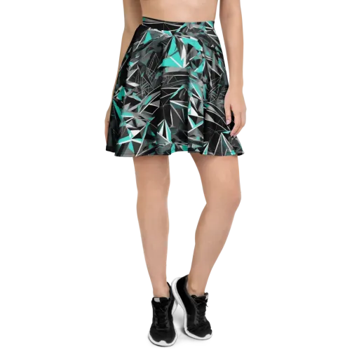 Carbon Crystal on a Skater Skirt