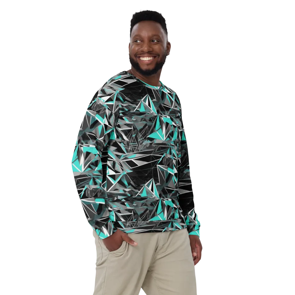 Carbon Crystal on Sweatshirt — Front