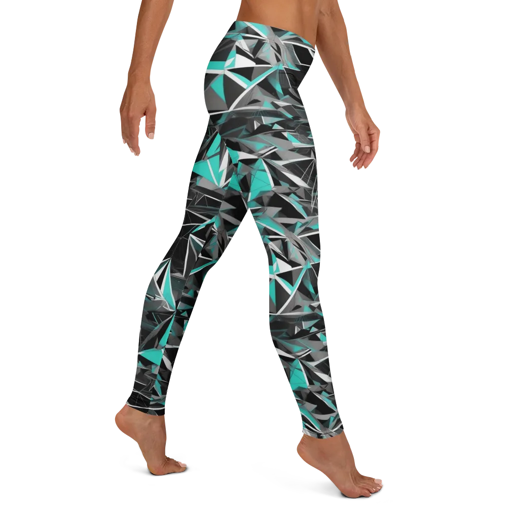 Carbon Crystal on Leggings — Right