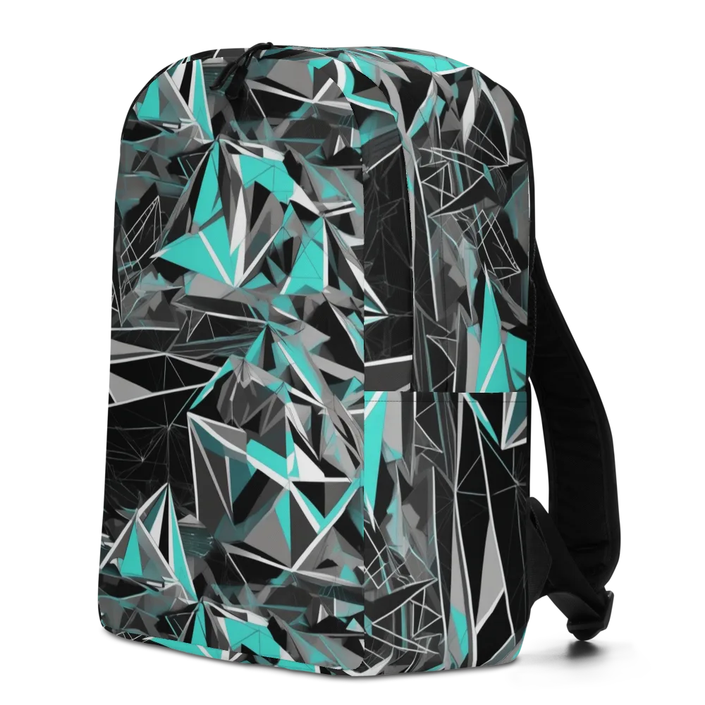 Carbon Crystal on Minimalist Backpack — Left