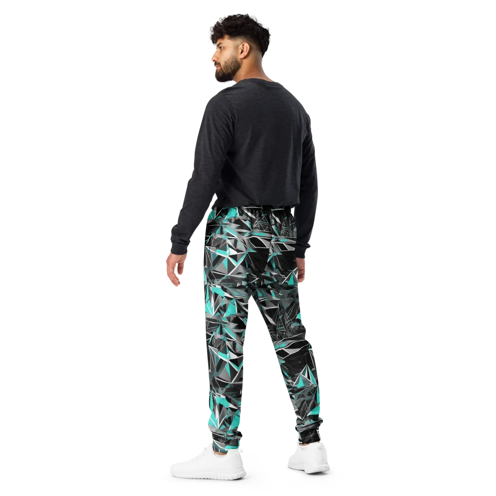 Carbon Crystal on Men's Joggers — Back