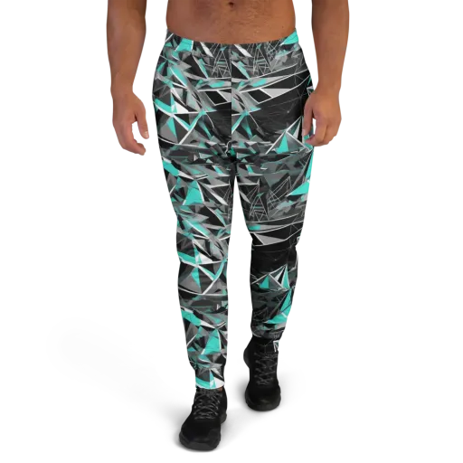 Carbon Crystal on a Men's Joggers
