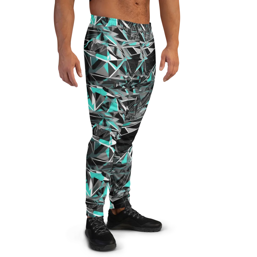 Carbon Crystal on Men's Joggers — Right