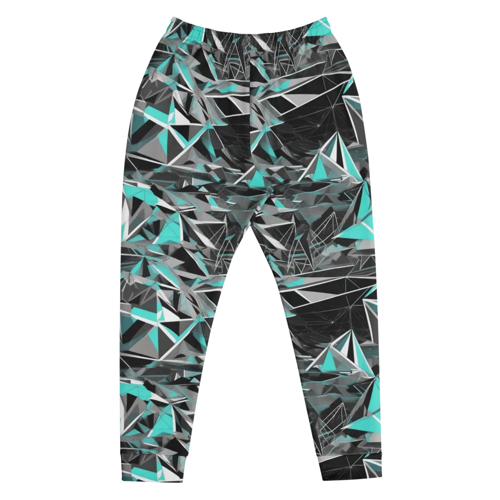 Carbon Crystal on Men's Joggers — Front