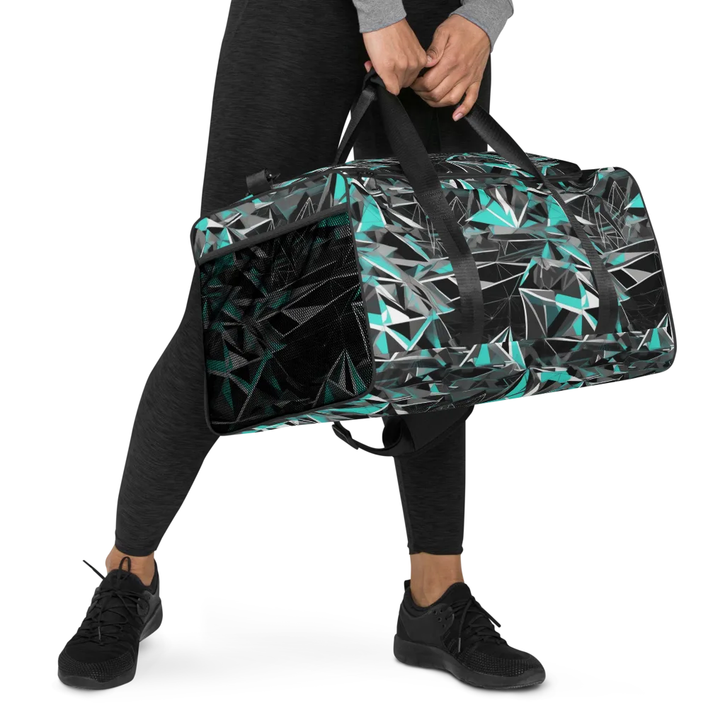 Carbon Crystal on Duffle Bag — Right Front