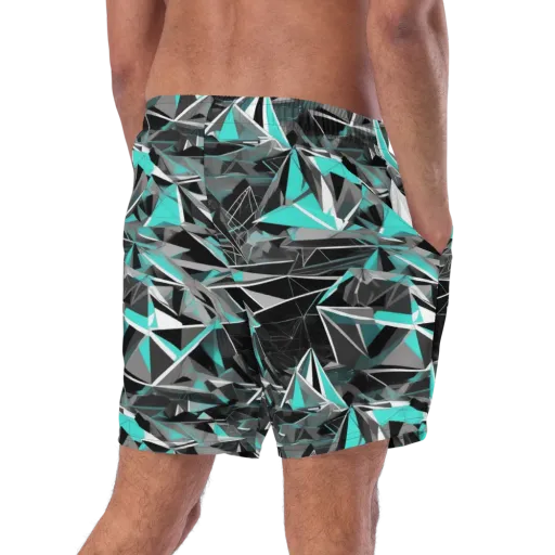 Carbon Crystal on a Swim Trunks