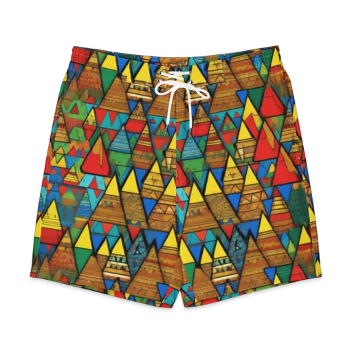 Kaleidoscope Mesa on a Men's Board Shorts