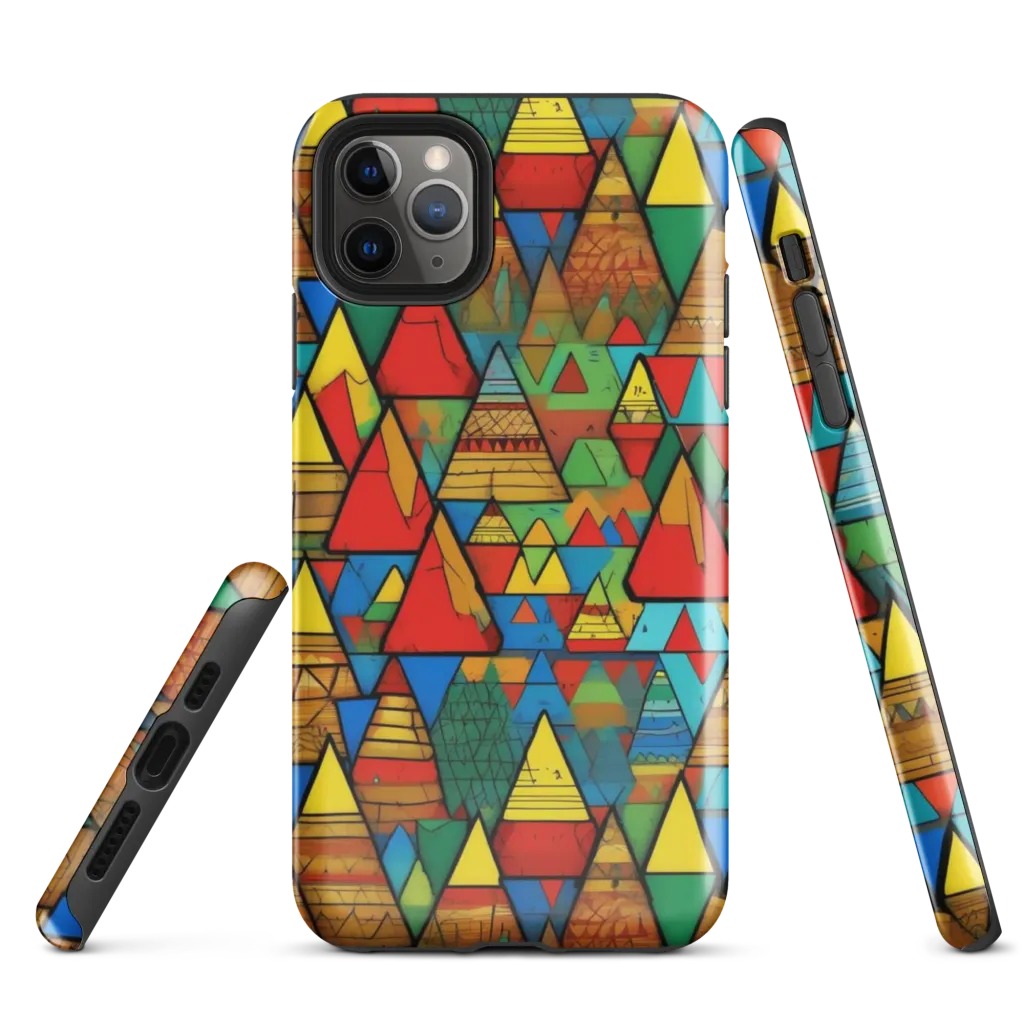 Kaleidoscope Mesa on Tough Case for iPhone® — Front