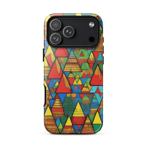 Kaleidoscope Mesa on a Tough Case for iPhone®