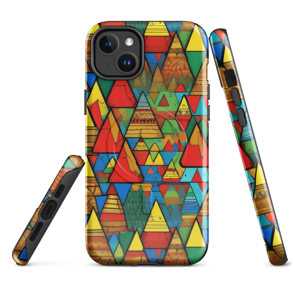 Kaleidoscope Mesa on MagSafe Tough Case for iPhone® — Front