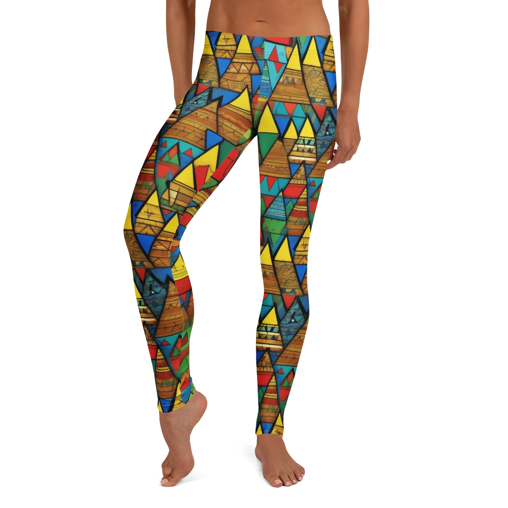 Kaleidoscope Mesa on Leggings — Front