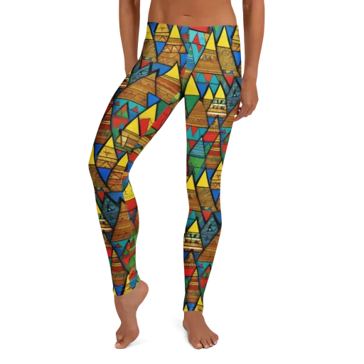 Kaleidoscope Mesa on a Leggings