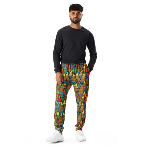 Kaleidoscope Mesa on a Men's Joggers