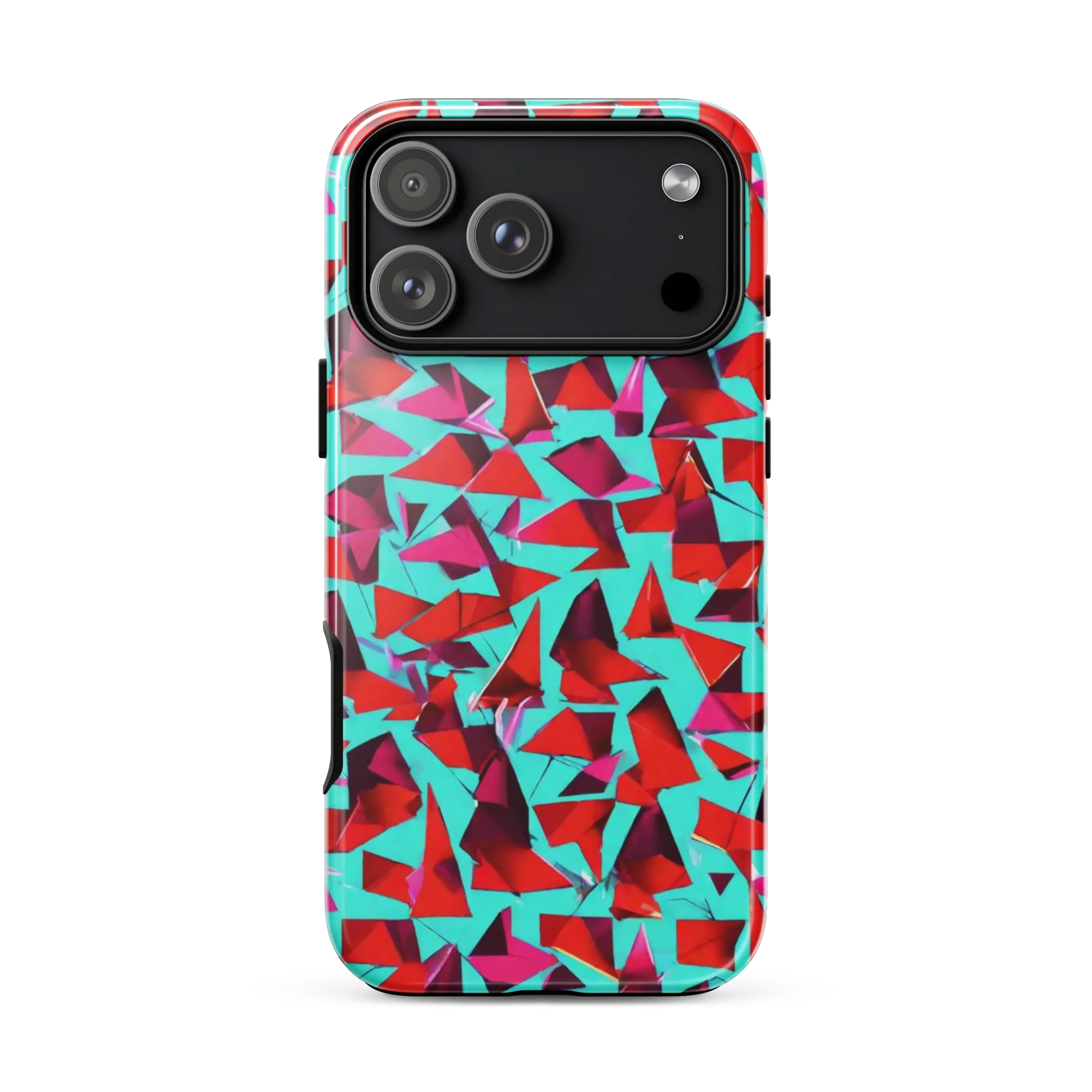 Vermilion Prism on Tough Case for iPhone® — Front