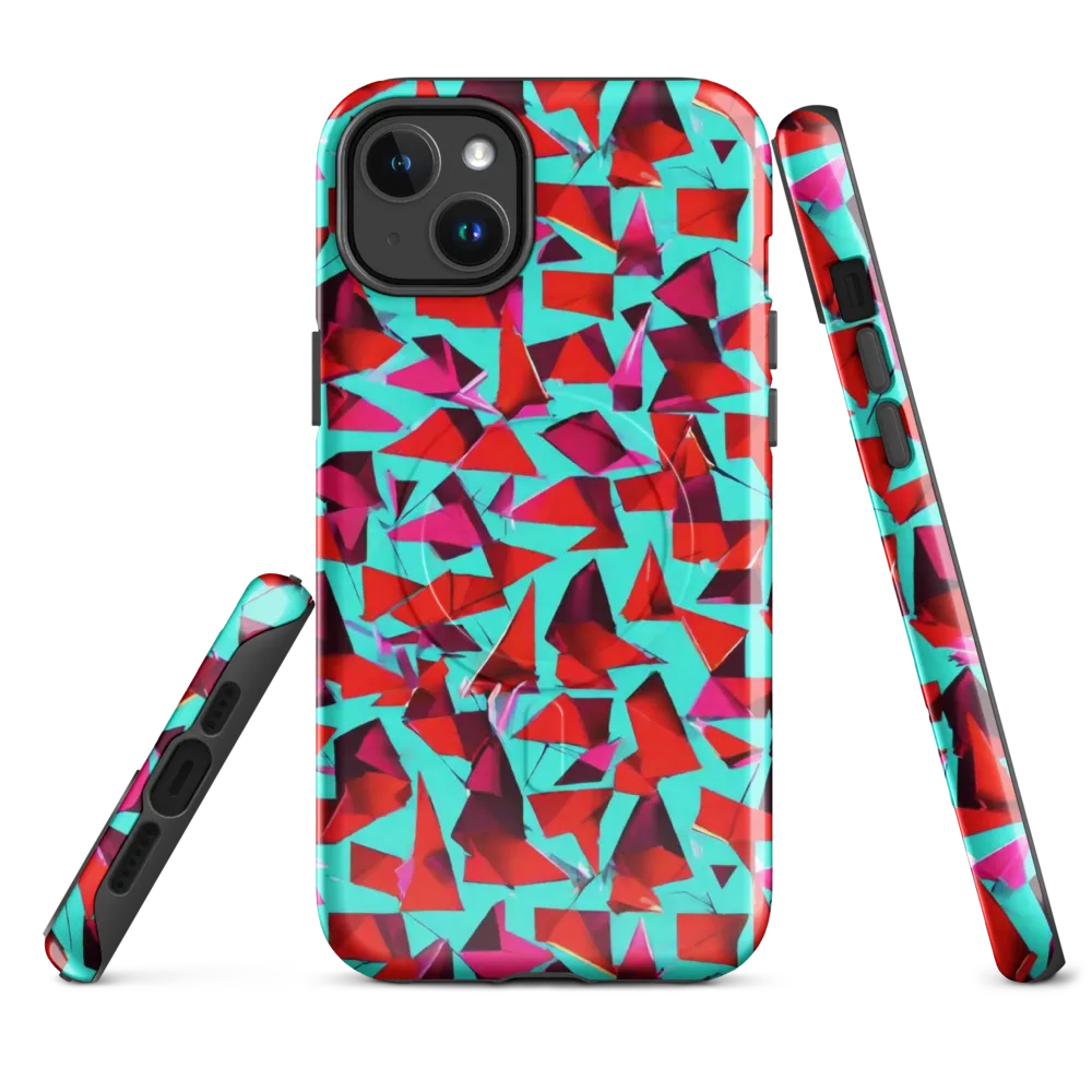 Vermilion Prism on MagSafe Tough Case for iPhone® — Front