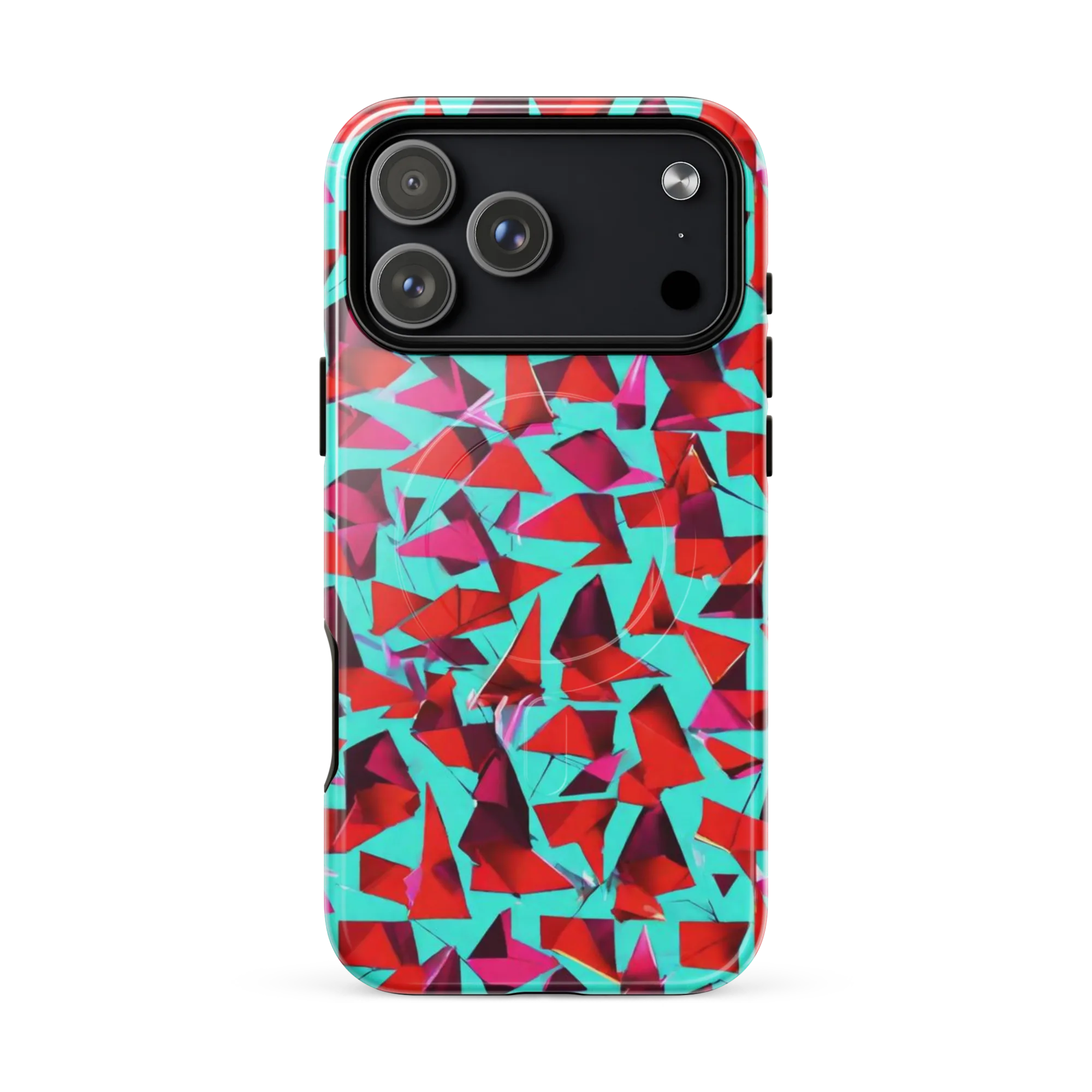 Vermilion Prism on MagSafe Tough Case for iPhone® — Front