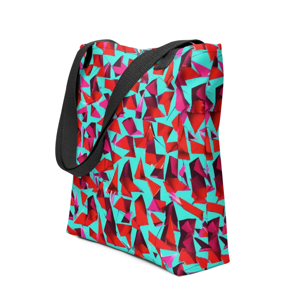 Vermilion Prism on Tote Bag — Front