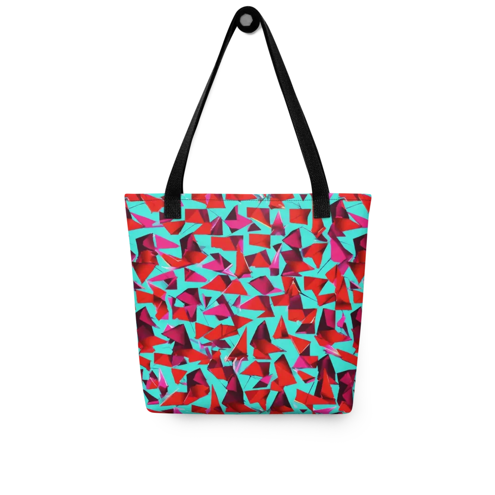 Vermilion Prism on Tote Bag — Front